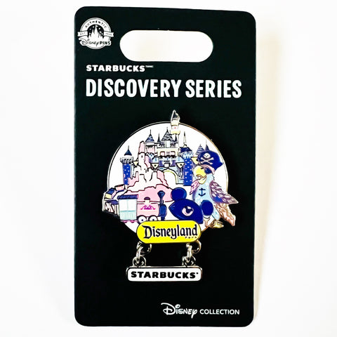 Disney DLR Starbucks Discovery Series Disneyland Resort Dangle Pin