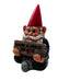 Vintage Gnome Is Where the Heart Is Red Hat Figurine