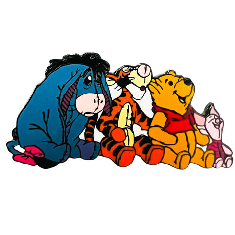 Disney Winnie the Pooh and Friends Eeyore Piglet Tigger & Pooh Pin