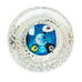 Vintage Murano Glass Knobbed Handle Bubble Millefiori Paperweight