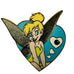 Disney Tinkerbell Birthstone Heart Pin