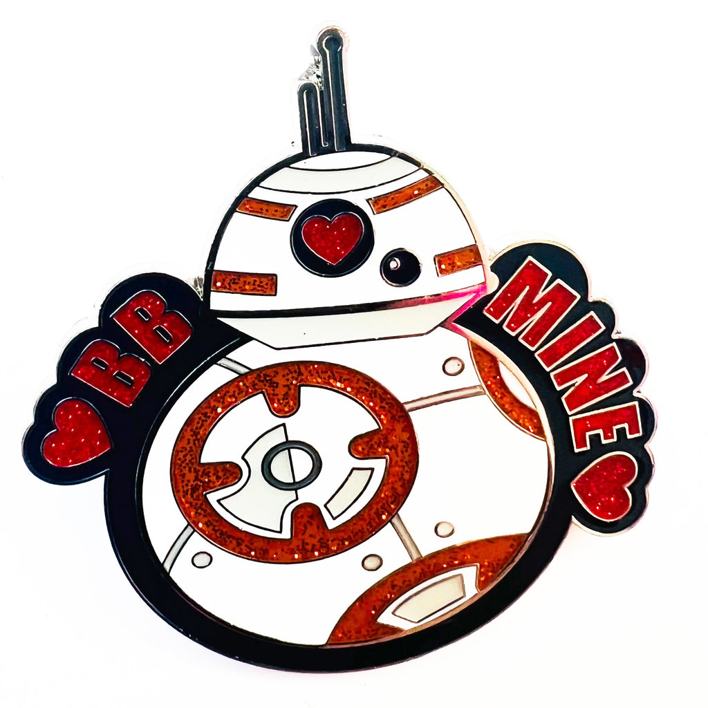 Disney Star Wars BB-8 Valentine's Day BB Mine Limited Release Pin