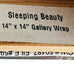 Disney Sleeping Beauty | Thomas Kinkade Gallery Wrapped Wall Canvas