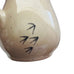 Three Bird Spongeware Handled Stoneware Pottery Pitcher