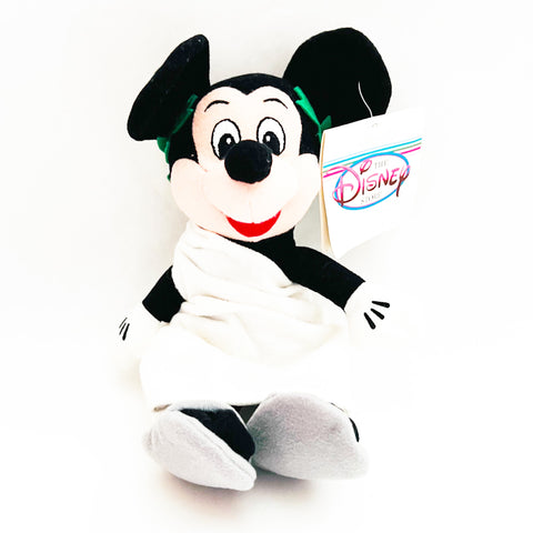 Disney Store Toga Mickey Bean Bag Plush