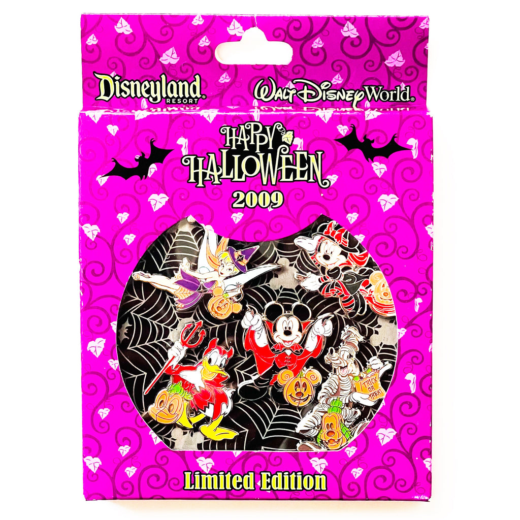 Disney Halloween 2009 Limited Edition Pin Set