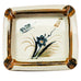 Vintage Xochiquetzal of Mexico Ashtray Glazed Floral Design Signed by Artist