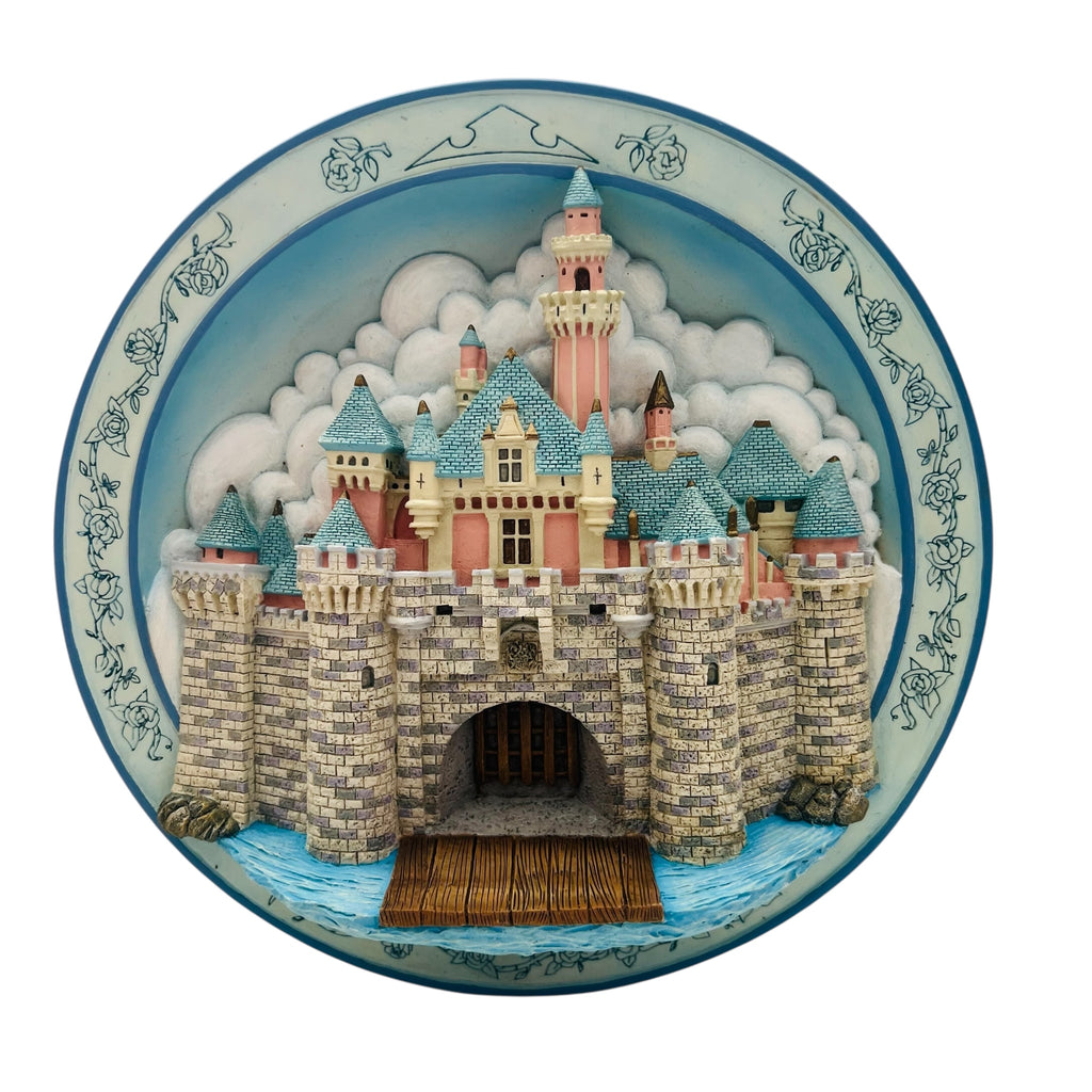 Disneyland Sleeping Beauty’s Castle 3D Wall Decorative Plate