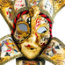 Joker Handmade Paper Mache Masquerade Mask Wall Hanging Decor