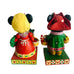 Vintage Disney Showcase Collection Jim Shore Mickey and Minnie Holiday Figures