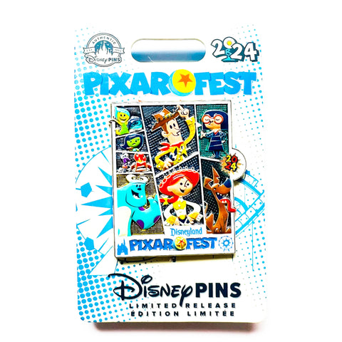 Pixar Fest Disneyland Resort 2024 Limited Release Pin
