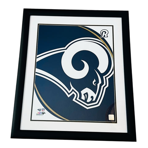 NFL Los Angeles Rams PhotoFile 2017 Matted Framed