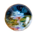Vintage Art Glass Swirl Cyclone Signed Mike Gong Marble