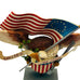 Jim Shore Heartwood Creek United We Stand Patriotic Eagle Statue