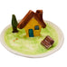 House Ceramic Tea Light Holder Trinket Jewelry Dish