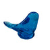 Vintage Bluebird of Happiness Signed by Artist Leonard Glass Bird Figurine