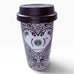 Starbucks Jonathan Adler Red Heart  12 oz Coffee Tumbler Travel Mug Cup