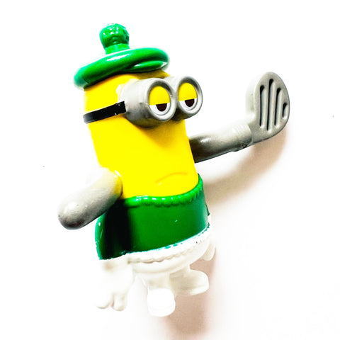 Minion Action Figure Golf 2.5" McDonald's Despicable Me Rise of Gru