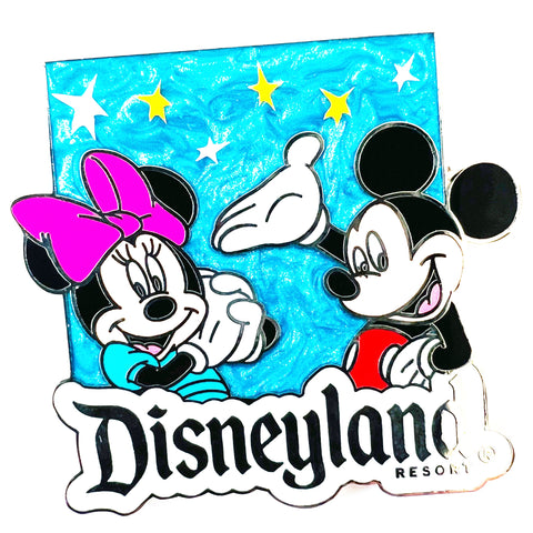 Disneyland Resort Mickey Minnie Mouse Walt Disney Travel Company Pin