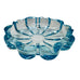 Vintage Fostoria Blossom Blue Glass Ashtray