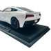 Maisto Corvette Stingray Z51 2014 White Cast Metal Model Car