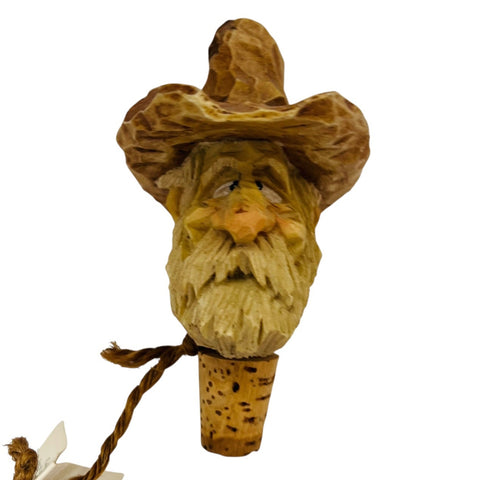 Vintage Spit 'N Whittle Bottle Cork Stopper