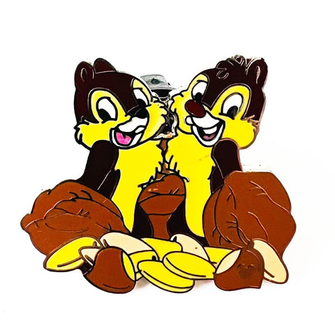 DLR Chip & Dale Hidden Mickey Acorns and Walnut Pin