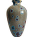 Jon Price Studio Art Pottery Rust & Blue Crystalline Glaze Signed Vase
