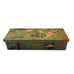 Vintage Hand-Painted Ocean Motif Wooden Lacquer Hinged Trinket Box