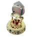 Betty Boop Anniversary Clock Vintage Porcelain With Glass Dome