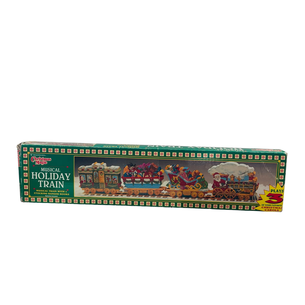 Vintage 1992 Christmas Magic Trendsetters Music Carol Train