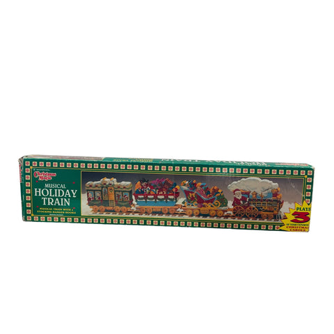 Vintage 1992 Christmas Magic Trendsetters Music Carol Train
