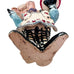 Vintage Blue Sky Clayworks Heather Goldminc Ceramic Love Tea Light Chef Pig