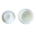 Vintage Anchor Hocking Milk Glass White Baseball Trinket Box Covered Jar Lid