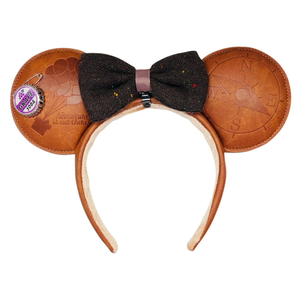 Disney Parks Up Grape Soda Compass  Ears Headband