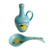 Disney Mickey Mouse Ceramic Limoncello Bottle Pitcher and Spoon Rest Set