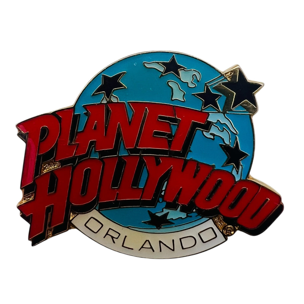 Planet Hollywood Orlando Globe Lapel Pin