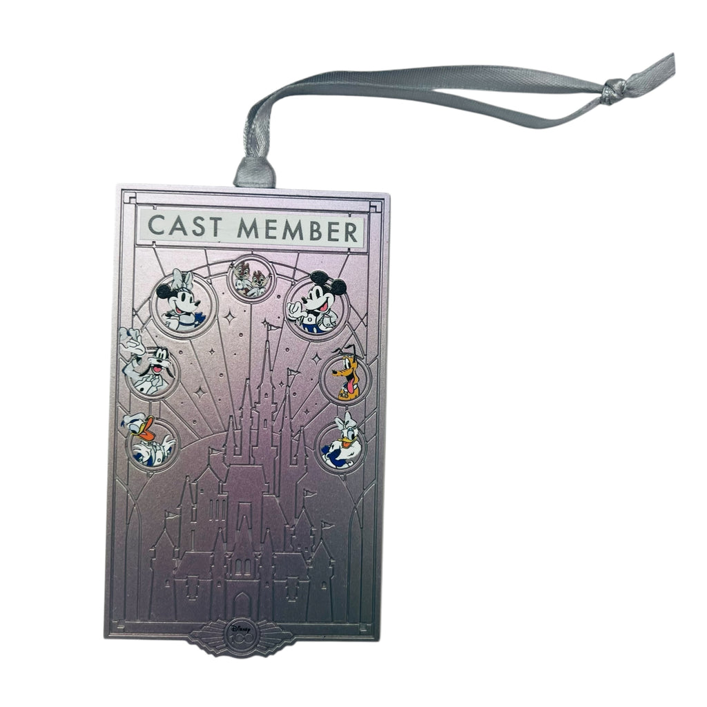 Disney 100 Cast Member Exclusive 100th Anniversary Metal Ornament