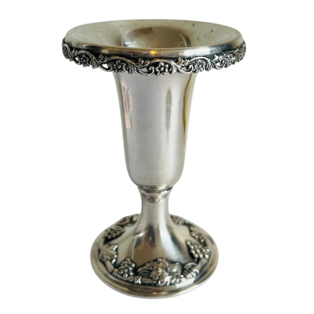 Vintage Lawrence B. Smith Co Silverplate Ornate  Goblet