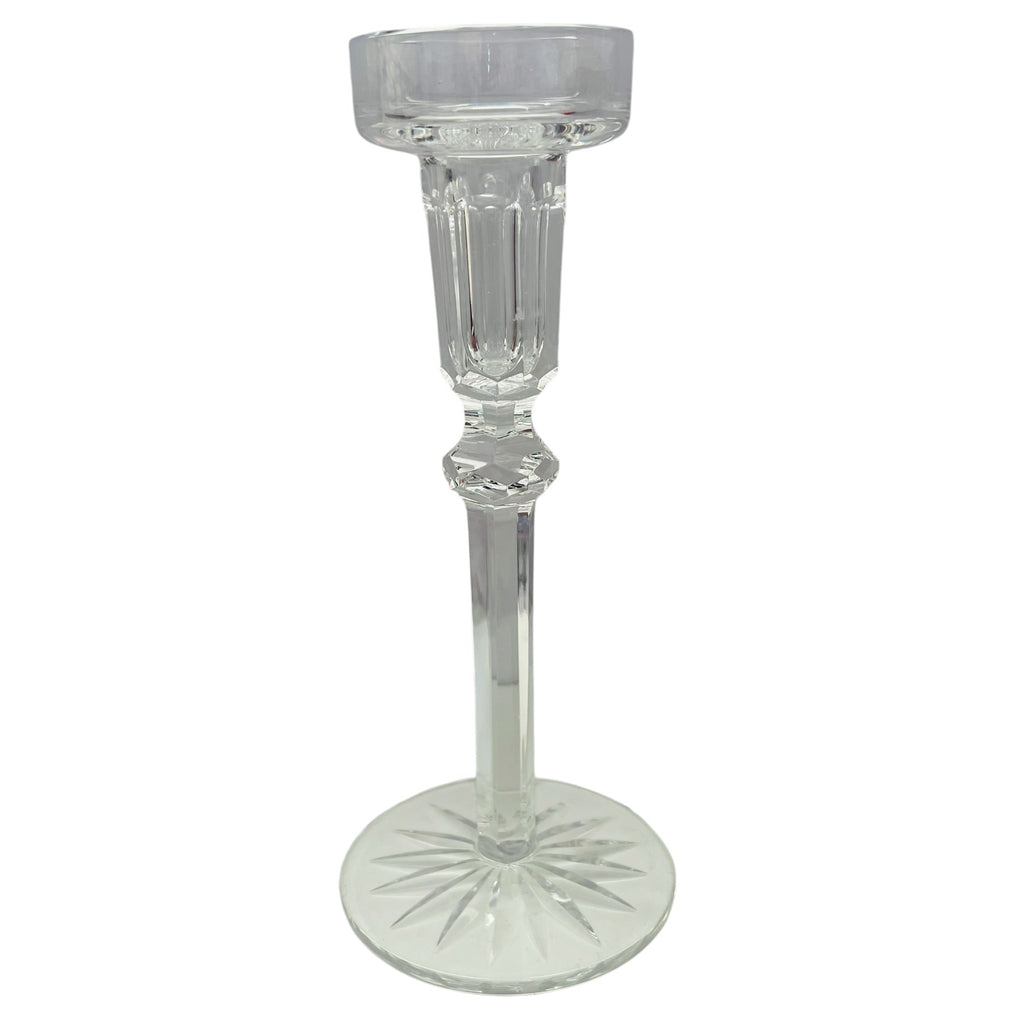 Waterford Crystal Tall Single Light Candle Holder