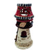 Blue Sky Clayworks Lighthouse Heather Goldminc 2001 Candle Holder