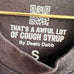 Desto Dubb That's A Awful Lot Of Cough Syrup Men's Black Graphic Print T-Shirt