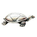 Vintage Reed & Barton Silverplate Turtle Tortoise Wind-Up Music Box Figure