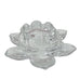 Mikasa Crystal Flower Tealight Candle Holder