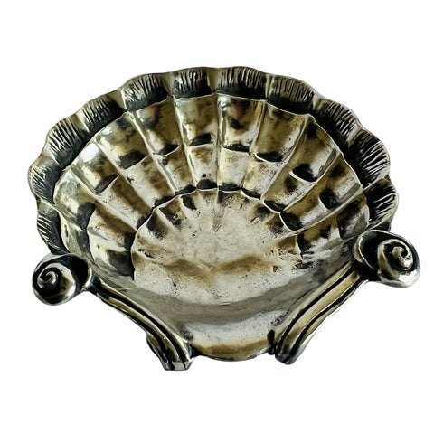 Metal Morphosis Shell Trinket Catchall Mini Dish