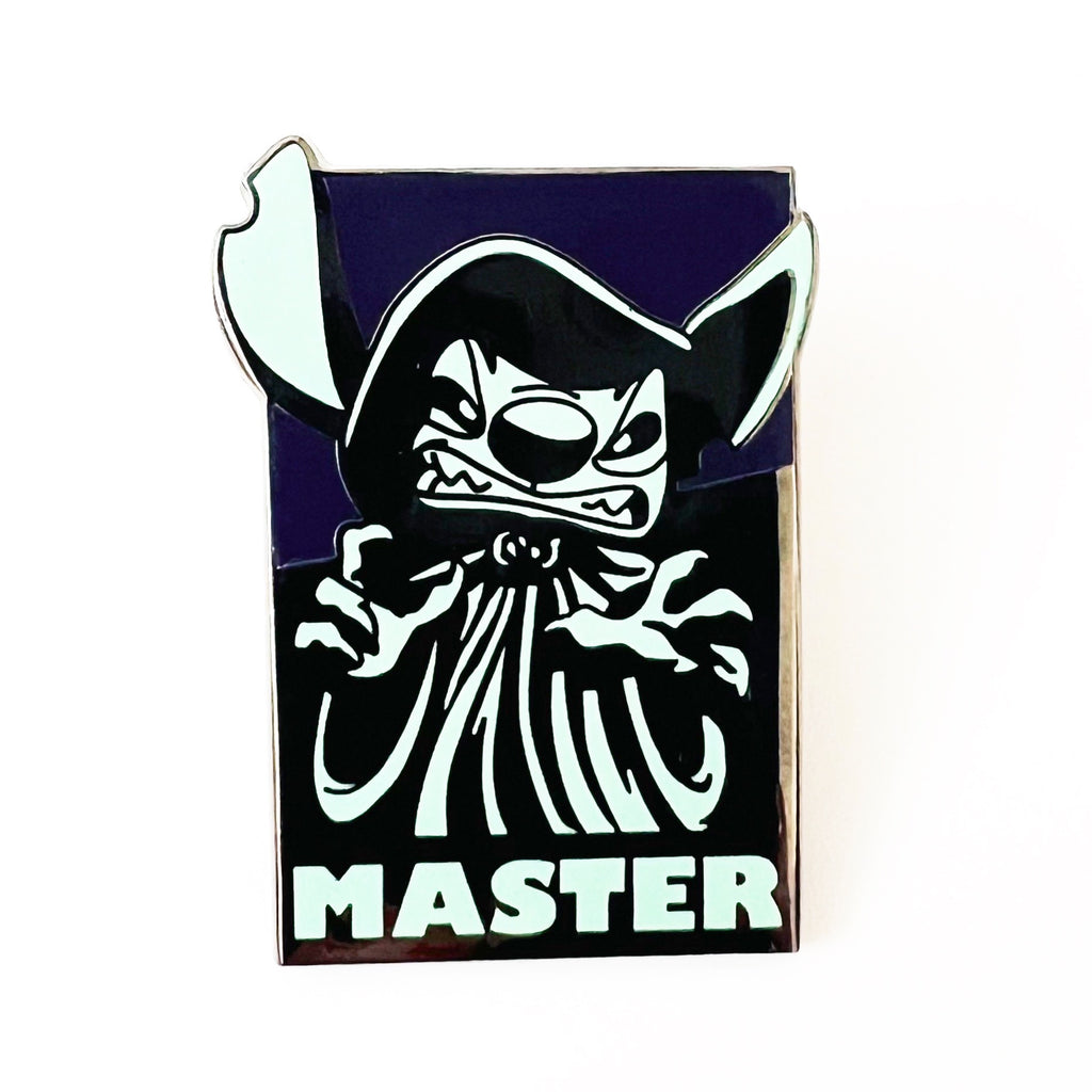 Disney Star Wars Heroes Vs Villains Stitch as Emperor Palpatine Pin