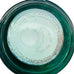 Coca Cola Green Embossed Glass Tumblers - Pair