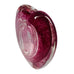 Vintage Heart Shaped Paperweight Art Glass Bud Vase
