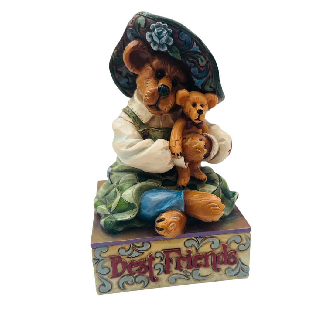 Jim Shore Boyds Bears Best Friends Maebell McBearsley Figurine