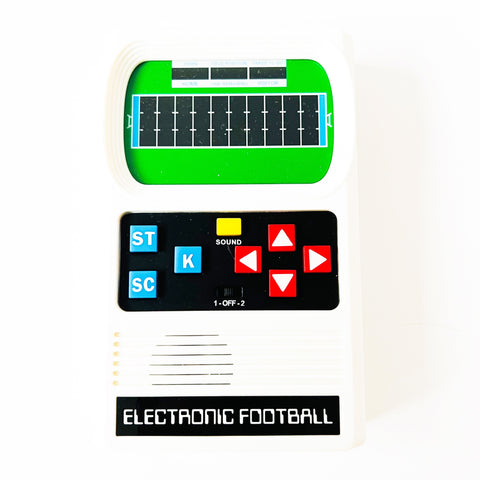 Vintage Mattel Handheld Electronic Football Game with Sounds & Lights